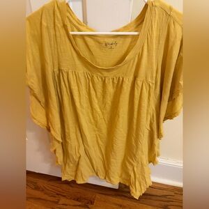 Wonderly Mustard Yellow Blouse